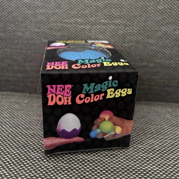 NEE DOH Magic Color Egg Blue bottom NEW UNOPENED - Picture 5 of 5